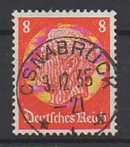 Deutsches Reich Michel Nr. 517 (Freimarke) mit schönem Stempel Osnabrück 3.12.35