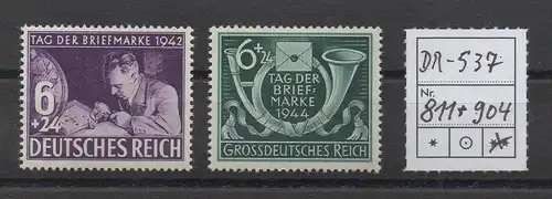 Deutsches Reich, Michel Nr. 811 + 904 **.