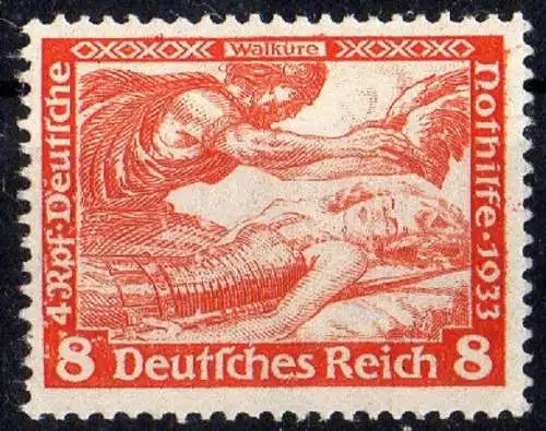 Deutsches Reich, Michel Nr. 503 B postfrisch mit kleinen Haftspuren.