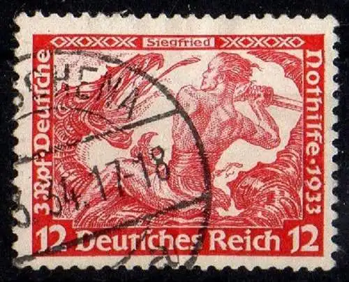 Deutsches Reich, Michel Nr. 504 A gestempelt.