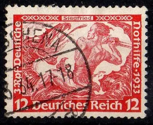 Deutsches Reich, Michel Nr. 504 A gestempelt.
