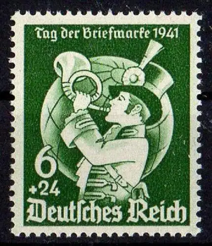 Deutsches Reich, Michel Nr. 762 (Tag der Briefmarke) postfrisch Luxus!