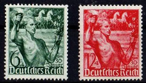 Deutsches Reich, Michel Nr. 660 - 661 postfrisch.