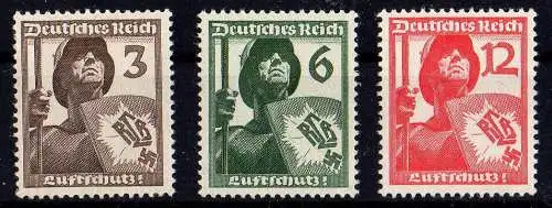 Deutsches Reich, Michel Nr. 643-645 postfrisch.