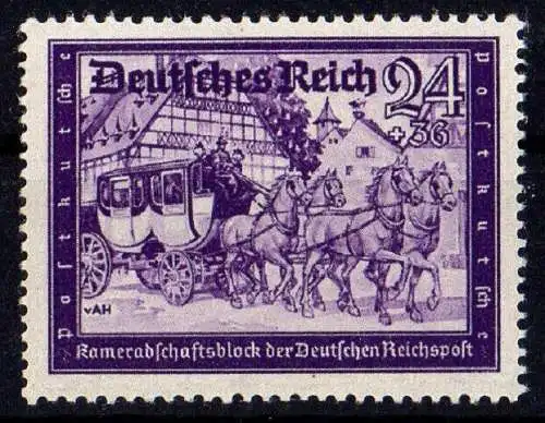 Deutsches Reich, Michel Nr. 773 postfrisch mit leichtem Gummiabklatsch.