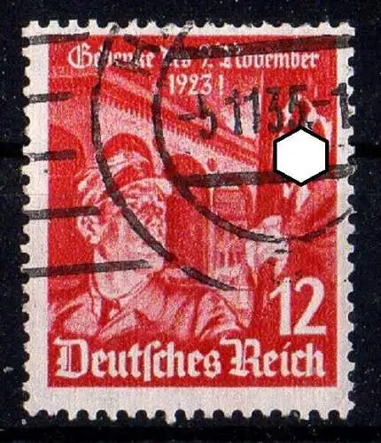 Deutsches Reich, Michel Nr. 599 mit Ersttagsstempel 5.11.35