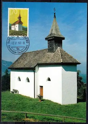 Liechtenstein, Mi. Nr. 1186-1188 postfrisch, gestempelt, FDC Brief, Maximumkarte