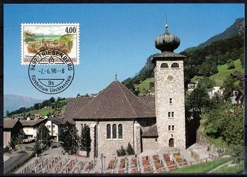 Liechtenstein, Mi. Nr. 1177-1178 postfrisch, gestempelt, FDC Brief, Maximumkarte