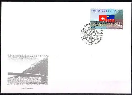 Liechtenstein, Mi. Nr. 1171-1172 postfrisch, gestempelt, FDC Brief, Maximumkarte