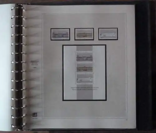 BRD, neuwertiger SAFE DUAL Ringbinder (1980-1987), Inhalt siehe Beschreibung.