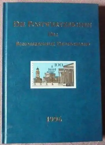 BRD, Jahrbuch 1996 Jahreszusammenstellung komplett mit allen Marken + Blöcken.