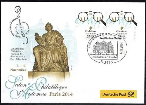 BRD, 18 verschiedene Messebriefe von 18 Internationale Briefmarkenausstellungen.