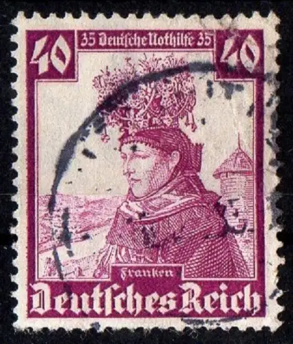 Deutsches Reich, Michel Nr. 597 gestempelt.