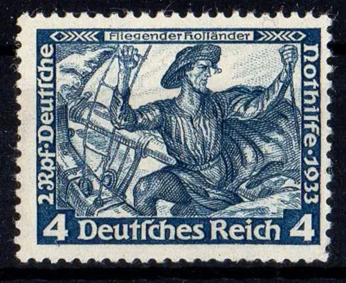 Deutsches Reich, Michel Nr. 500 B Wagner fliegender Hollände MNH postfrisch.