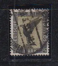 Deutsches Reich Nur Hauptgebiet 1926 Nr 384 3 Mk Luftpost Steinadler Zentraler Rund / Vollstempel Dt.Reich 384