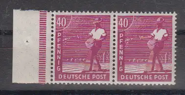 1 Straits S. 1947 Nr 954 ** Plattenfehler III Postfrisch / ** Kontrollrat 954-III **