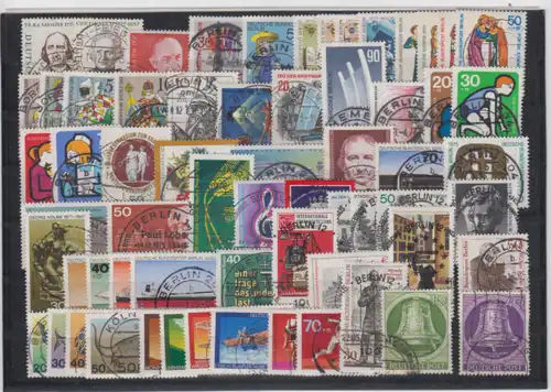 Berlin (West) 1951-1978 Nr Lot ab MiNo. 82-568 o Gestempelt (Posten) Berlin aus 82-568 o