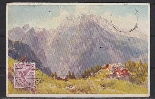 Deutsches Reich 1929 Nr A379 EF Ansichtskarte Dt.Reich A379 EF 1929