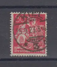 Deutsches Reich 1921 Nr 186 o Zentraler Rund / Vollstempel Dt.Reich 186 o gpr
