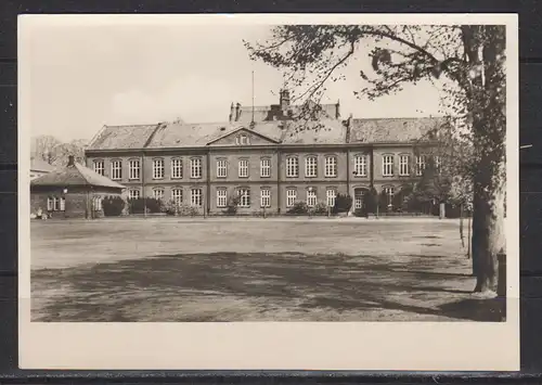 [Echtfotokarte schwarz/weiß] 100 Jahre Staatsbauschule Nienburg/Weser 31.Juli bis 2.August 1953. 