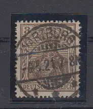 Deutsches Reich 1921 Nr 84IIb o Zentraler Rund / Vollstempel Dt.Reich 84IIb o