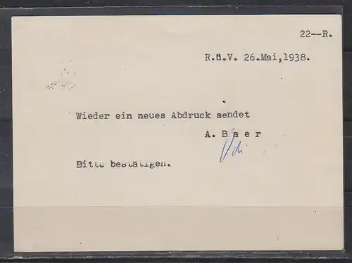 Deutsches Reich 1938 Brief Sonderstempel Dt.Reich EF 660