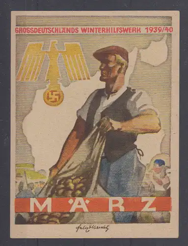 Deutsches Reich 1939 Nr ohne Postfrisch / ** Dt.Reich WHW 1939/40