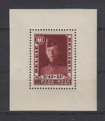 Belgien 1931 Nr 314 ** aus Block 2 Postfrisch / ** Belgeien 314 **