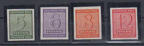 All. Bes. Sowj. Zone 1945 Nr 116/19Y ** Postfrisch / ** SBZ 116/19Y**