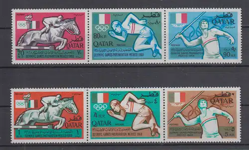 Qatar 1968 Nr 135/40** Postfrisch / ** Quatar 135/40**