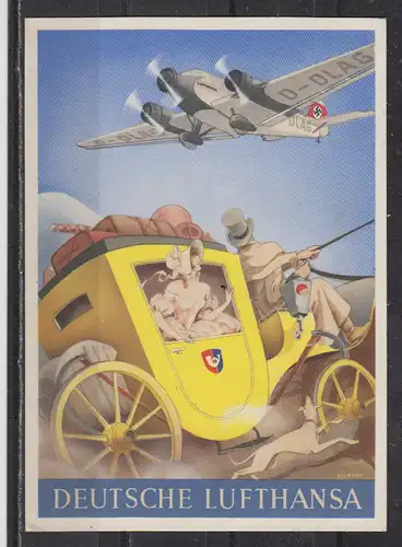 Deutsches Reich 1933 Postfrisch / ** Dt.Reich Lufthansa