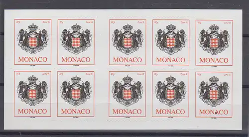 Monaco 2006 Postfrisch / ** Monaco FB 2785