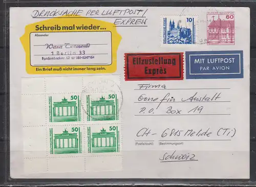 Bundesrep. Deutschland 1991 Nr Ganzsache WU 1 o Brief Bund WU 1 o