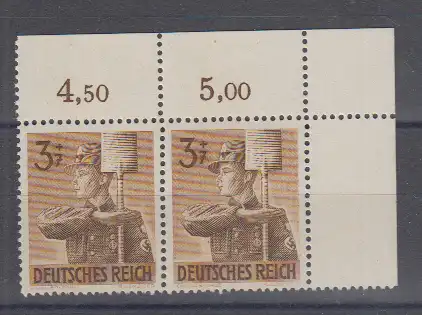 Deutsches Reich 1943 Nr MiNo. 850-I ** Postfrisch / ** Dt.Reich 850-I**