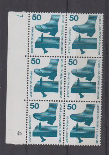 Berlin (West) 1971 Nr 408A ** DZ 7 Postfrisch / ** Berlin 408A DZ 7 **