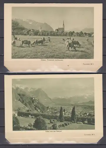 Liechtenstein 1940 Nr K1/01+02 P21 P24** Postfrisch / ** Liechtenstein K1 **