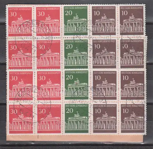 Bundesrep. Deutschland 1967 Nr MiF H-Blatt 17 Brief Bund H-Bl. 17