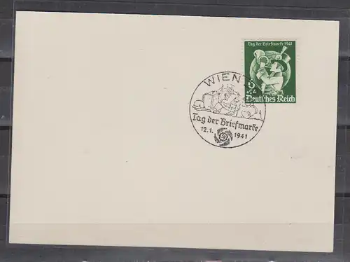 Deutsches Reich 1941 Nr 762 FDC Ersttagssonderstempel Dt.Reich 762 FDC