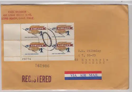 USA 1969 Nr A946 MeF Brief Brief