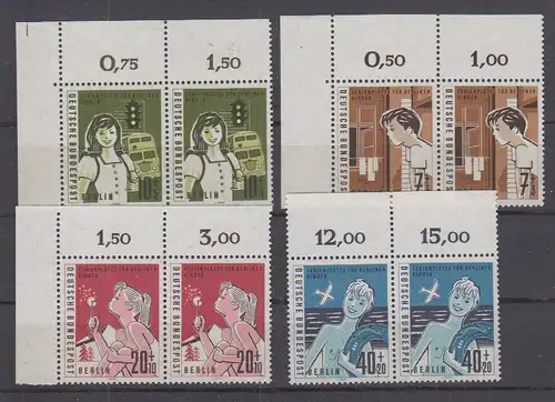 Berlin (West) 1960 Nr 196 PF I ** Postfrisch / **