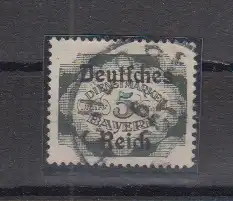 Deutsches Reich 1920 Nr Dienst 51 o Zentraler Rund / Vollstempel