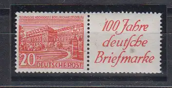 Berlin (West) 1949 Nr W 15 ** (420.-+) Postfrisch / **