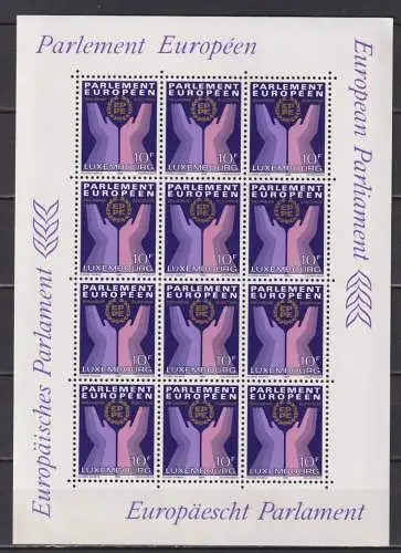 Luxemburg 1984 Nr 1097 ** Kleinbogen Postfrisch / **