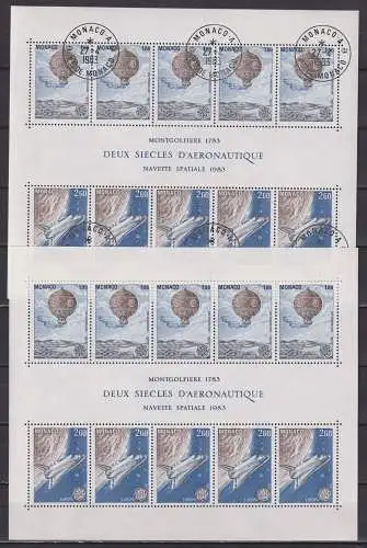 Monaco 1983 Nr Block 23 **/o Postfrisch / ** Rundstempel (Datum und/oder Ort klar)