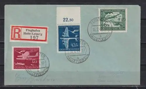 Deutsches Reich 1944 Nr 866/68 Brief