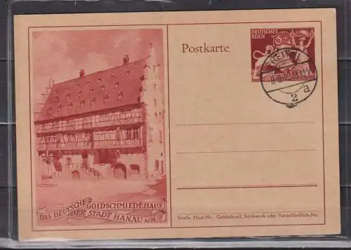 Deutsches Reich 1942 Nr Ganzsache P 293 FDC Ersttagsstempel