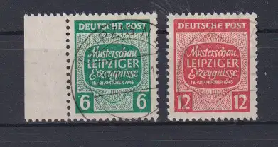 All. Bes. Sowj. Zone 1945 Nr 124/25X o Rundstempel (Datum und/oder Ort klar)