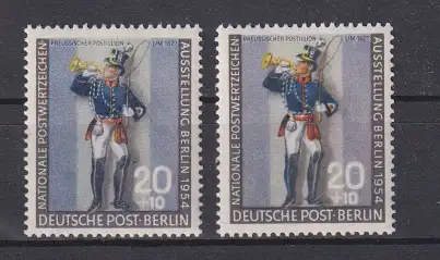 Berlin (West) 1954 Nr 120a und 120b ** Postfrisch / **