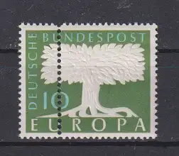 Bundesrep. Deutschland 1957 Nr 268** Fehlzähnung Postfrisch / **