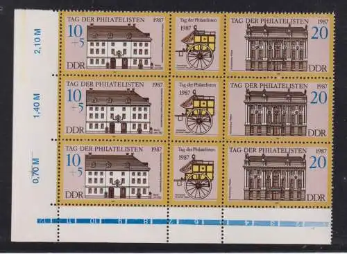 DDR 1987 Nr 3119 PF I ** Postfrisch / **